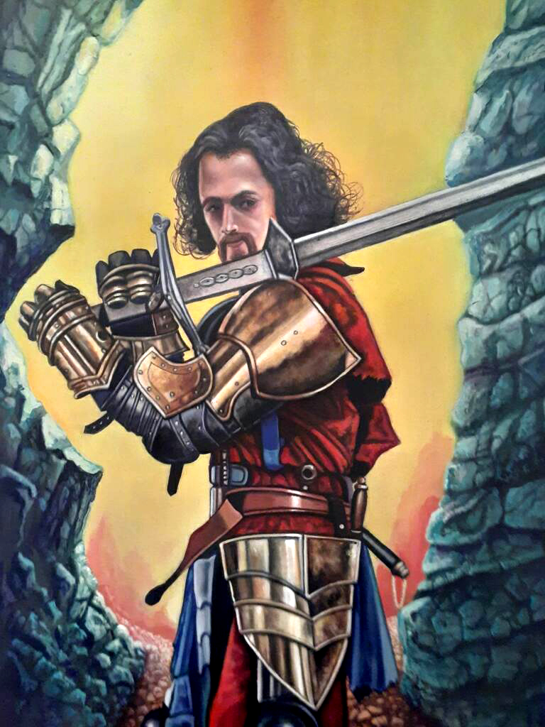 fantasy oil painting