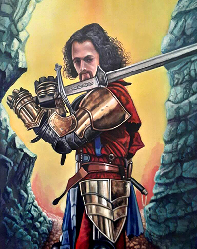 fantasy oil painting